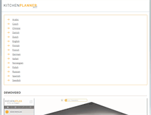 Tablet Screenshot of kitchenplanner.net